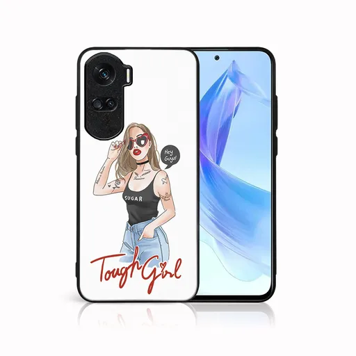MY ART Ochranný kryt pre Honor 90 Lite 5G TOUGH GIRL (131)