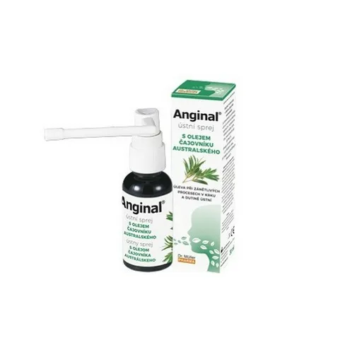 DR. MÜLLER Anginal ústny sprej s olejom čajovníka austrálskeho 30 ml