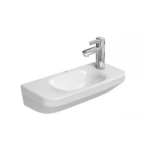 Duravit Durastyle umývadielko 50x22 cm bez otvoru pre batériu, bez prepadu 0713500000