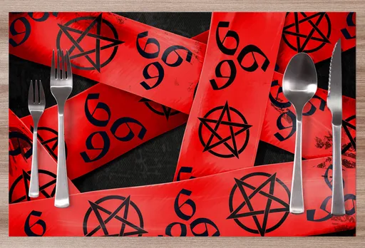 Prestieranie Gothic ribbon – red