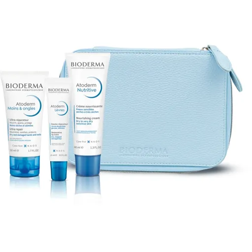 Bioderma Atoderm Set vianočná darčeková sada pre suchú pleť