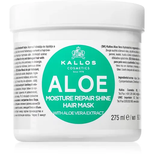 Kallos KJMN Professional Aloe hydratačná maska s aloe vera 275 ml