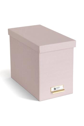 Úložná krabica Bigso Box of Sweden ružová farba