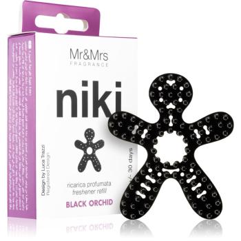 Mr & Mrs Fragrance Niki Black Orchid vôňa do auta náhradná náplň 1 ks