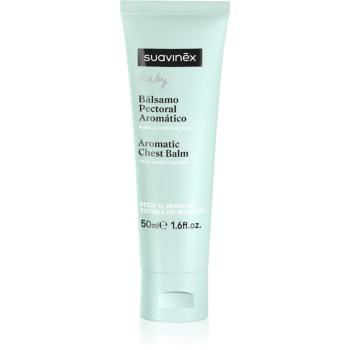 Suavinex Baby Aromatic Chest Balm balzam na hrudník na uvoľnenie hlienov 50 ml