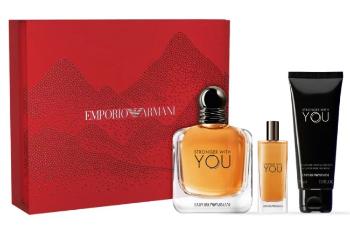 Giorgio Armani Emporio Armani Stronger With You - EDT 100 ml + EDT 15 ml + sprchový gél 75 ml