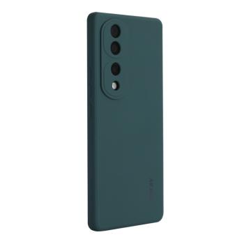 ENKAY RUBBER Ochranný kryt pre Honor 70 tmavozelený