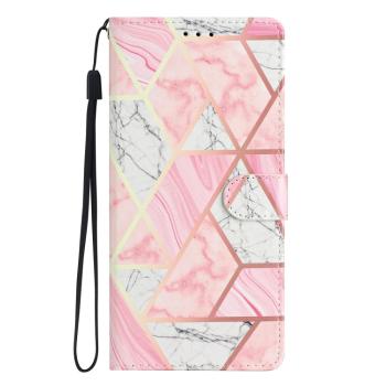 ART Peňaženkový kryt pre Motorola Moto G35 5G PINK MARBLE