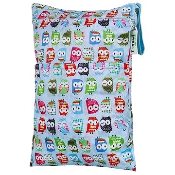 T-tomi Nepremokavé vrecúško – modrá sova (8594166541030)