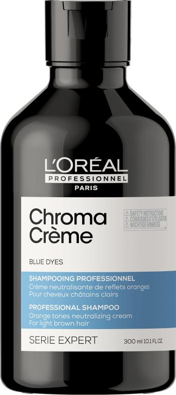 L´Oréal Professionnel Profesionálny modrý šampón neutralizujúci oranžové tóny Serie Expert Chroma Crème ( Blue Dyes Shampoo) 500 ml