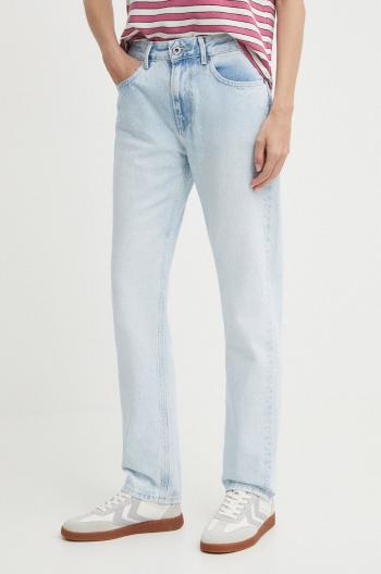 Rifle Pepe Jeans STRAIGHT JEANS HW dámske, vysoký pás, PL204592PF4