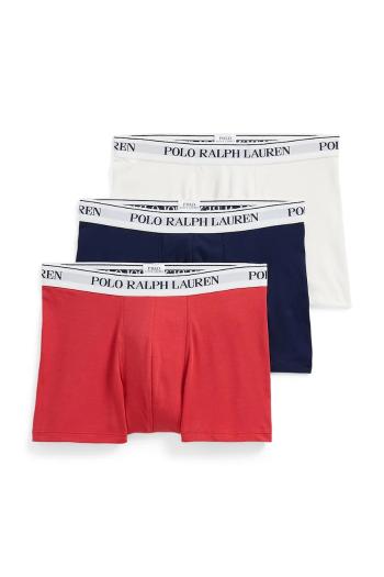 Boxerky Polo Ralph Lauren 3-pak pánske, biela farba, 714830299