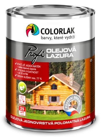 COLORLAK PROFI OLEJOVÁ lazúra O1020 - Jednovrstvová lazúra na drevo T0023 - teak 2,5 L