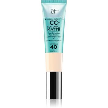 IT Cosmetics Your Skin But Better CC+ Natural Matte zmatňujúci make-up SPF 40 pre ženy Fair Warm 32 ml