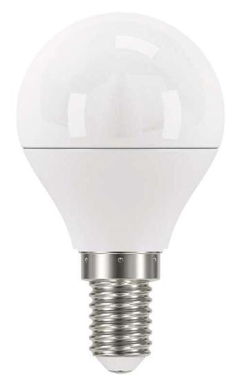 EMOS ZQ1222 LED ZIAROVKA CLASSIC MINI GLOBE 6W E14 STUDENA BIELA