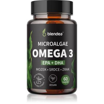 Blendea Microalgae Omega 3 EPA + DHA kapsuly pre normálnu činnosť srdca a mozgu 60 cps