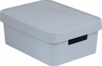 CURVER Úložný box INFINITY 11l s vekom | sivá