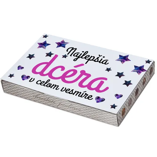 Bonboniera Najlepšia dcéra vo vesmíre