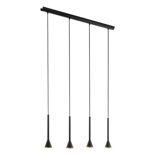 LED závesné osvetlenie Eglo CORTADERAS zlatá 97605