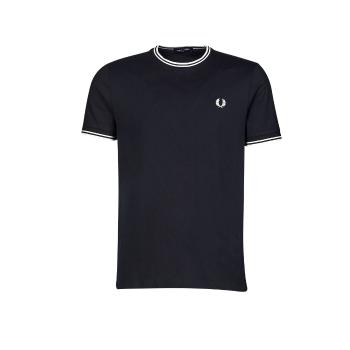 Fred Perry  TWIN TIPPED T-SHIRT  Tričká s krátkym rukávom Námornícka modrá