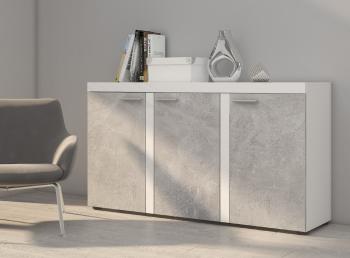 ArtLemp Komoda SUMBA 3F | betón