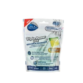 Triple Power Gélové čistiace tablety pre práčky a umývačky CARE + PROTECT 35602830