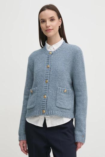 Kardigán s prímesou vlny Tommy Hilfiger WW0WW44473