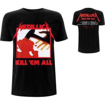 Metallica tričko Kill 'Em All Tracks  one_size