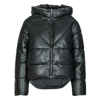 Only  ONLANJA FAUX LEATHER PUFFER CC OTW  Bundy Čierna