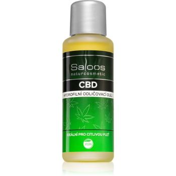 Saloos CBD hydrofilný olej pre šetrné odlíčenie pleti 50 ml