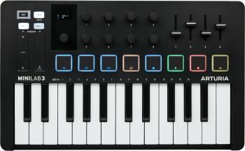 Arturia MiniLab 3 MIDI keyboard Black