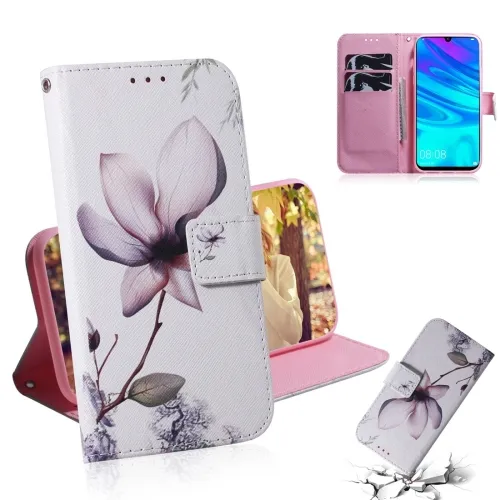 ART Peňaženkový kryt Huawei P Smart 2019 MAGNOLIA FLOWER