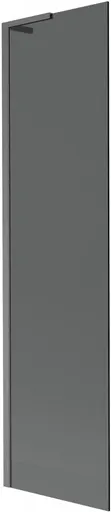 MEXEN/S - Next L vaňová zástena FIX 50 x 150, grafit, grafit kartáčovaná 895-050-000-03-40-66
