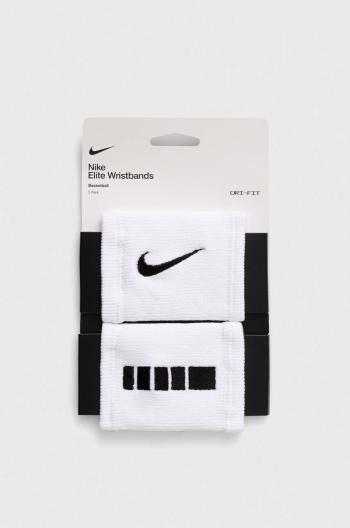 Potítka Nike 2-pak biela farba