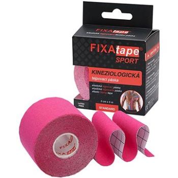 FIXAtape Kinesio Standard 5 cm × 5 m ružová 1 ks (8594027313981)