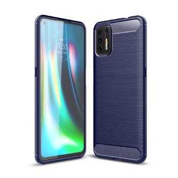 FLEXI TPU Kryt Motorola Moto G9 Plus modrý