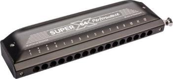 Hohner M758601 Super 64X Chromatická ústna harmonika