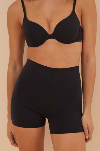 Tvarujúce šortky women'secret SHAPEWEAR MICRO THERMO-REGULATING čierna farba, 5182789