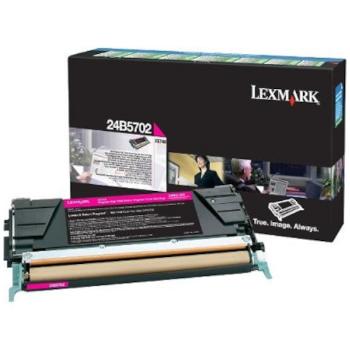 Lexmark 24B5702 purpurový (magenta) originálny toner