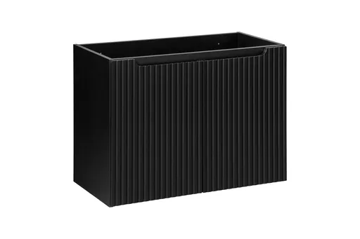 ArtCom Skrinka pod umývadlo NOVA Black 82-80-2D | 80 cm s dvierkami