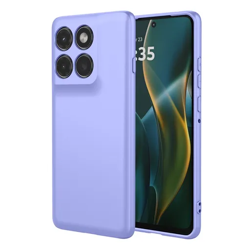 PROTEMIO TPU Kryt pre Motorola Edge 60 Pro fialový