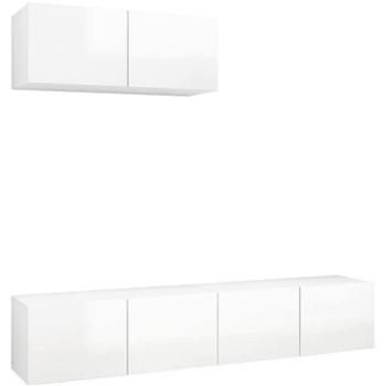 SHUMEE 3 ks biela s vysokým leskom, 3079331