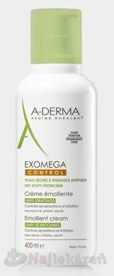 A-Derma Exomega zvláčňujúce telové mlieko pre veľmi suchú citlivú a atopickú pokožku 400 ml