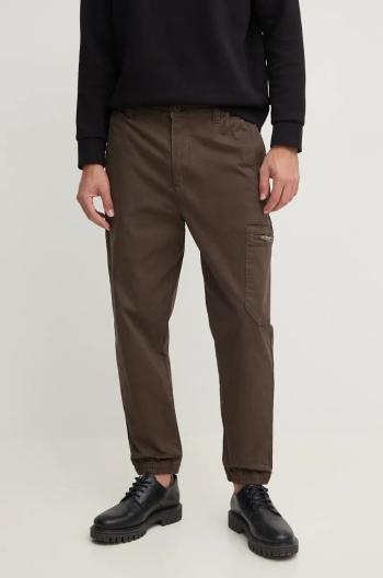 Nohavice Armani Exchange pánske, zelená farba, 6DZP21 ZN5AZ