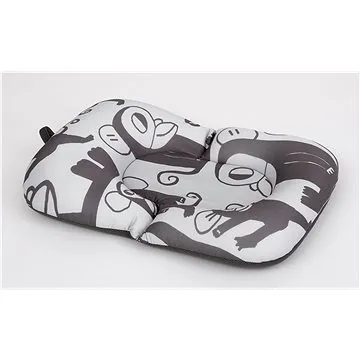 SIMPLY GOOD Vankúšik na kúpanie MONKEYs Sivý (7297457019225)