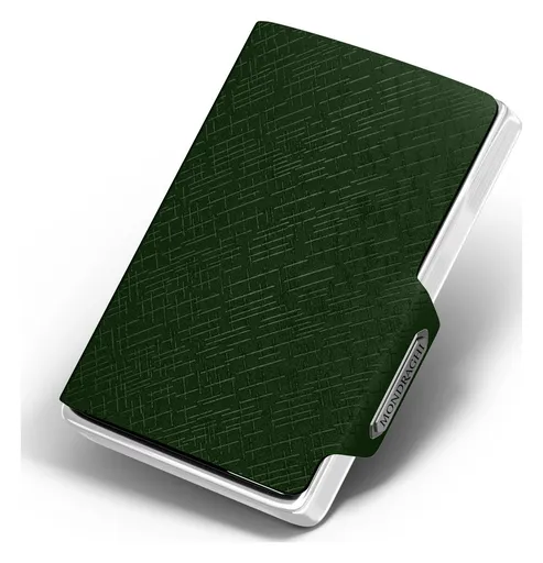 Kožená mini peňaženka Mondraghi Elegance Cut Olive