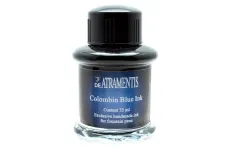 De Atramentis DACOLOM modrý fľaštičkový atrament 35 ml Colombine Blue