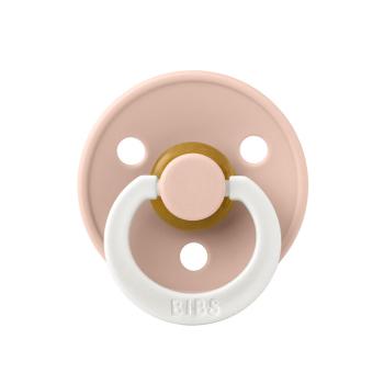 BIBS Cumlík z prírodného kaučuku nočný Colour 1ks, veľkosť 2 - Blush