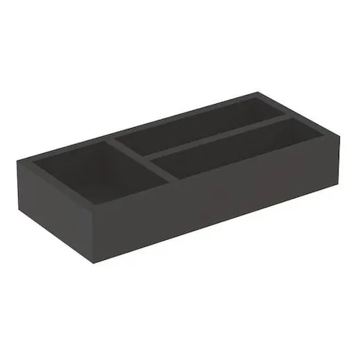 Geberit Selnova príslušenstvo přihradka do zásuvky 15x32,3x5,9 cm v dekore láva mat 500.678.00.1