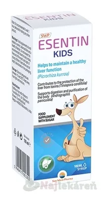 SWP ESENTIN KIDS sirup 100ml